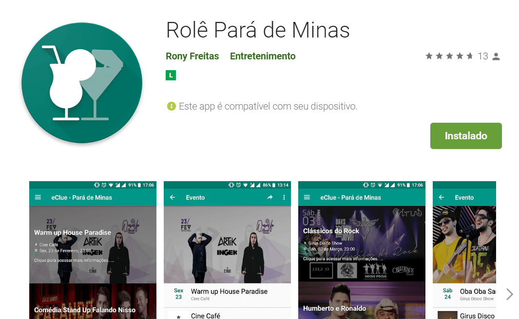 Rolê Pará de Minas